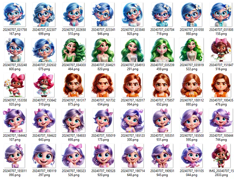 Kit Digital Mascotinhas Sentimentos Divertidamente e outros Arquivos em Png 