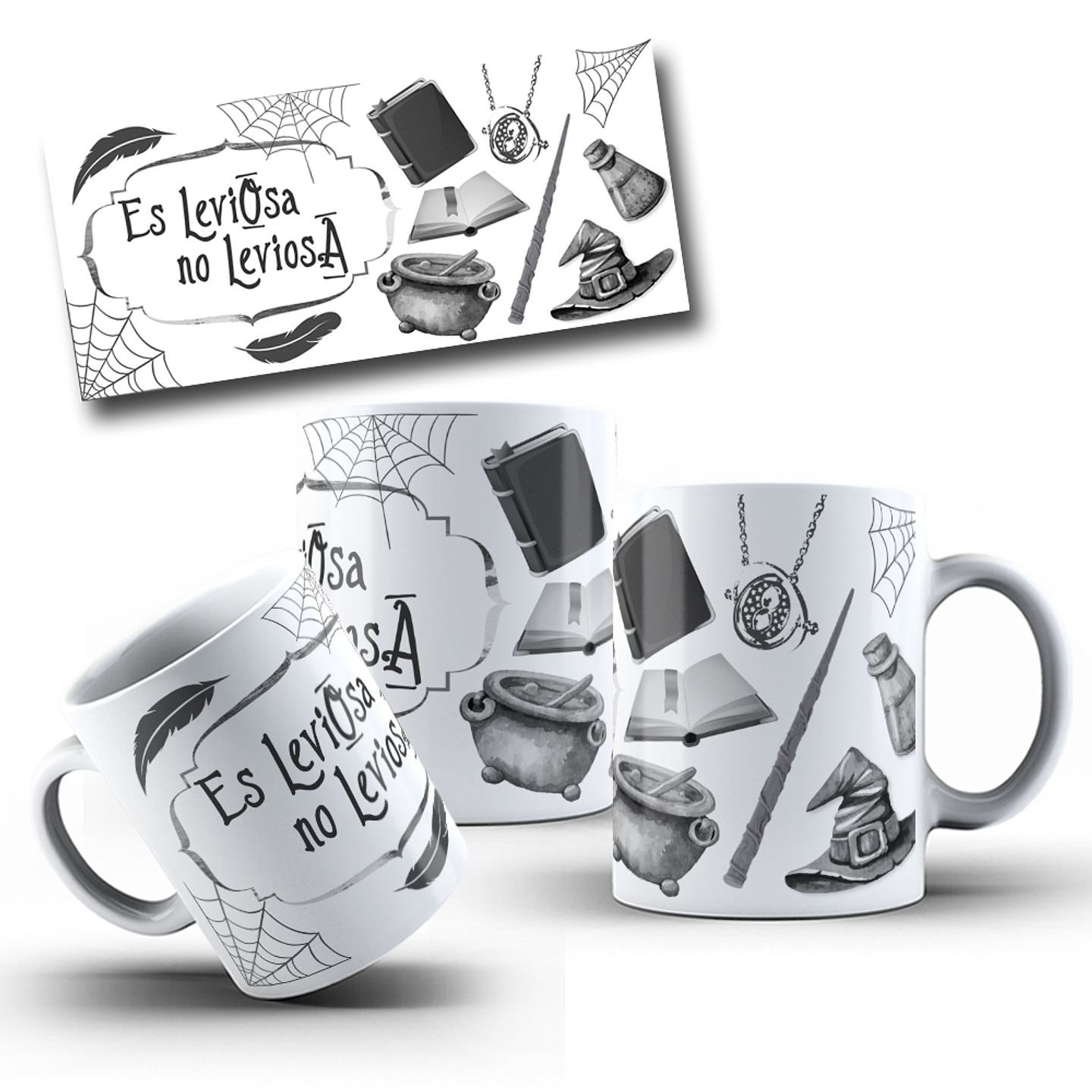 9 Artes para Caneca Harry Potter Arquivo Editável  5