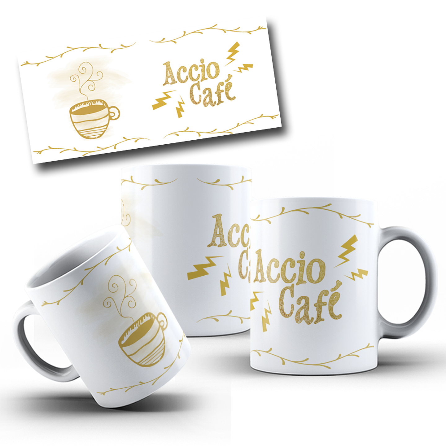 9 Artes para Caneca Harry Potter Arquivo Editável  6