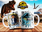 7 Artes para Caneca Jurassic Park Arquivo Editável - Thumbnail 6