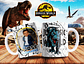 7 Artes para Caneca Jurassic Park Arquivo Editável - Thumbnail 7