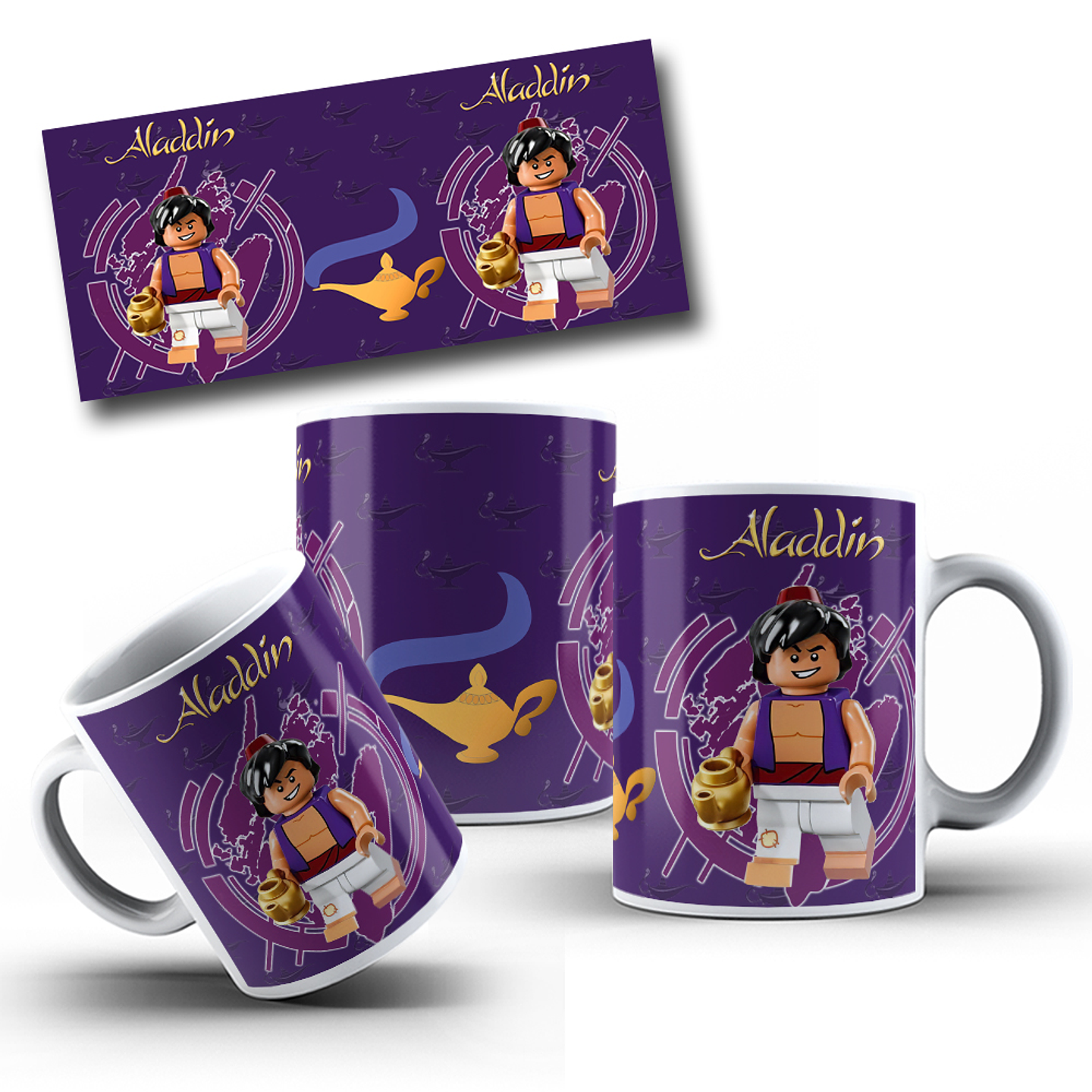 14 Artes para Caneca Lego Arquivo Editável 3