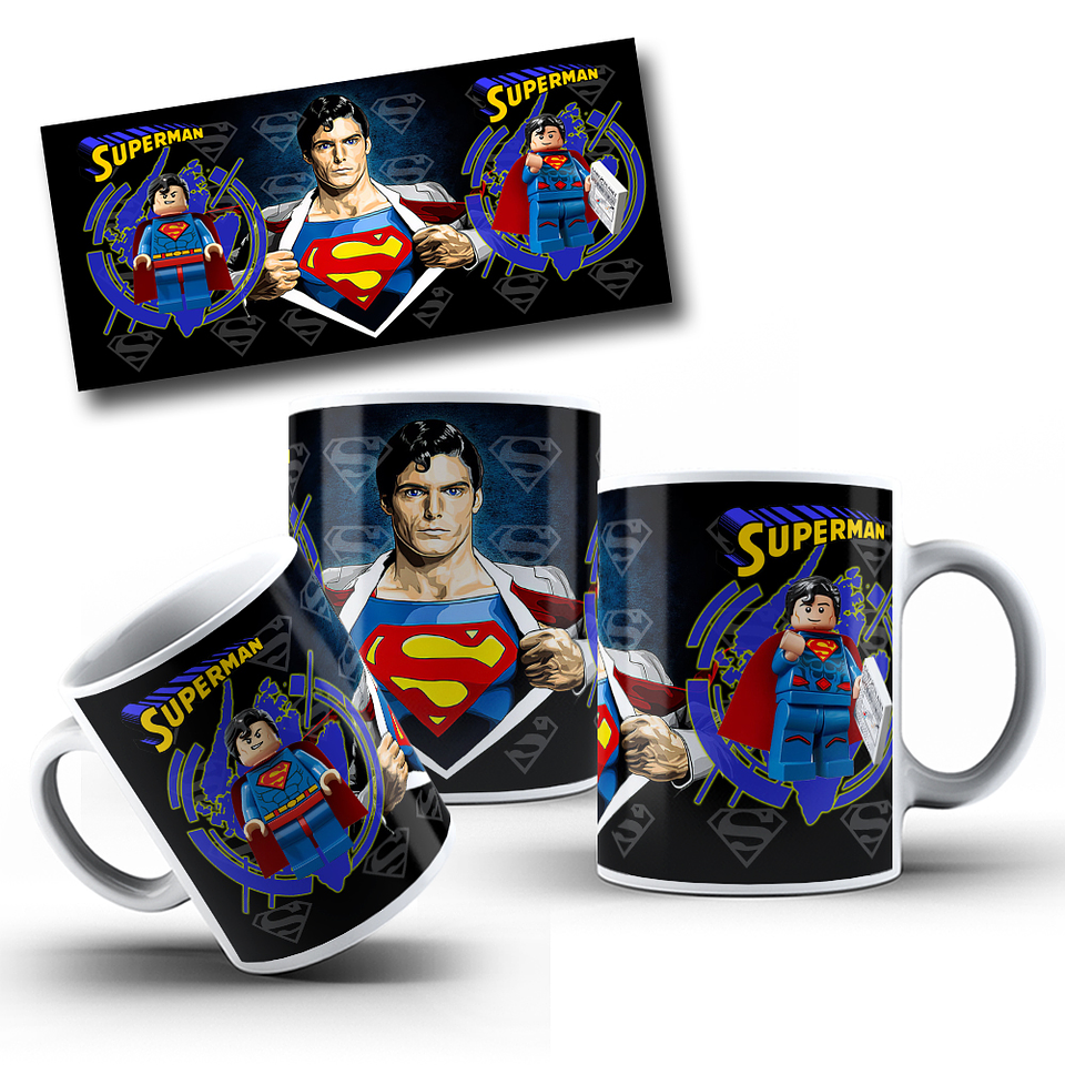 14 Artes para Caneca Lego Arquivo Editável 7