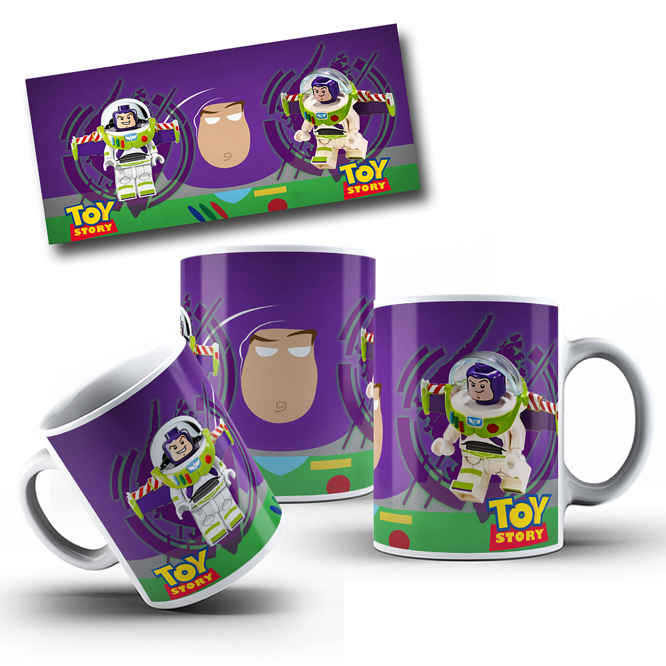 14 Artes para Caneca Lego Arquivo Editável 14