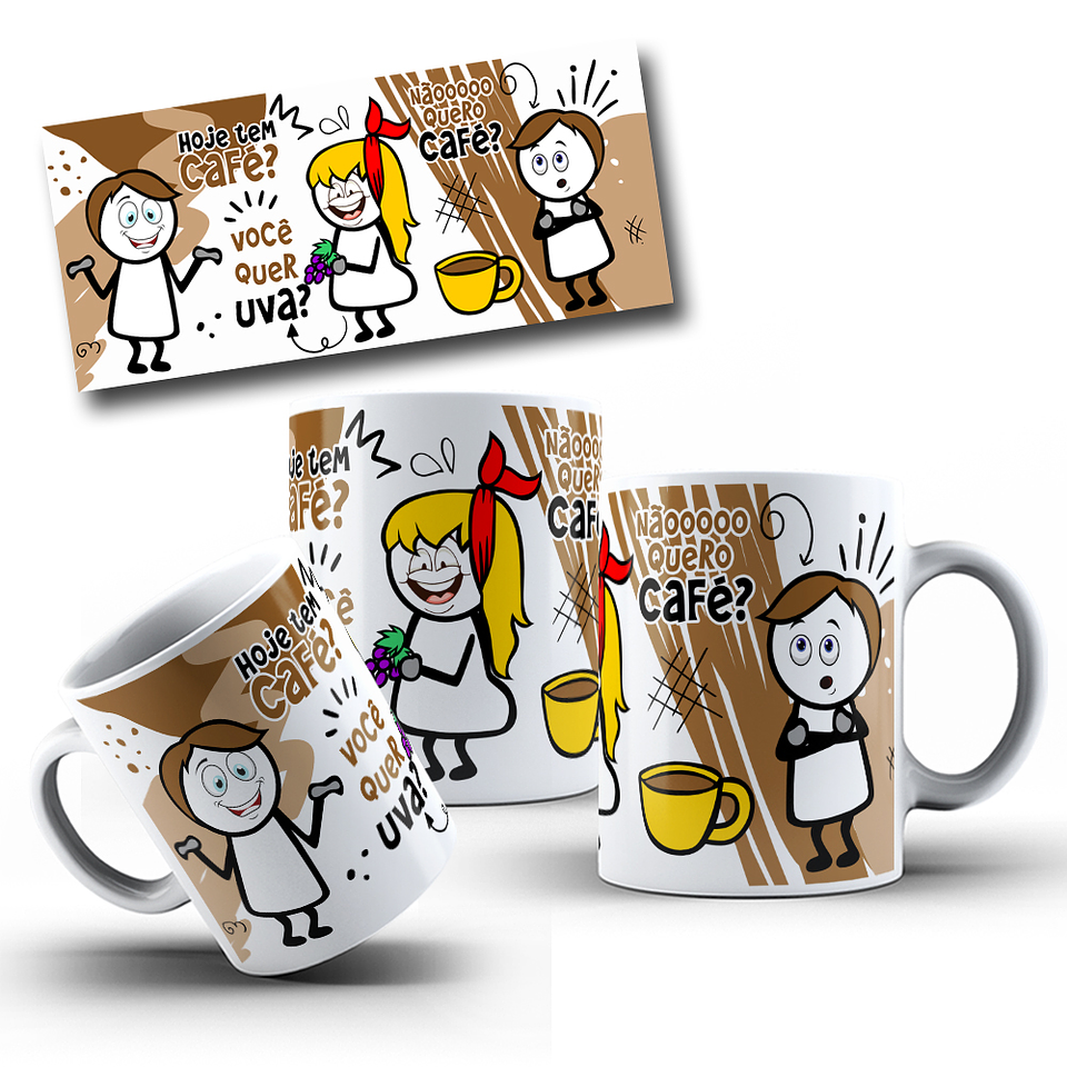 5 Artes para Canecas Pitongo Memes Arquivo Editável 4