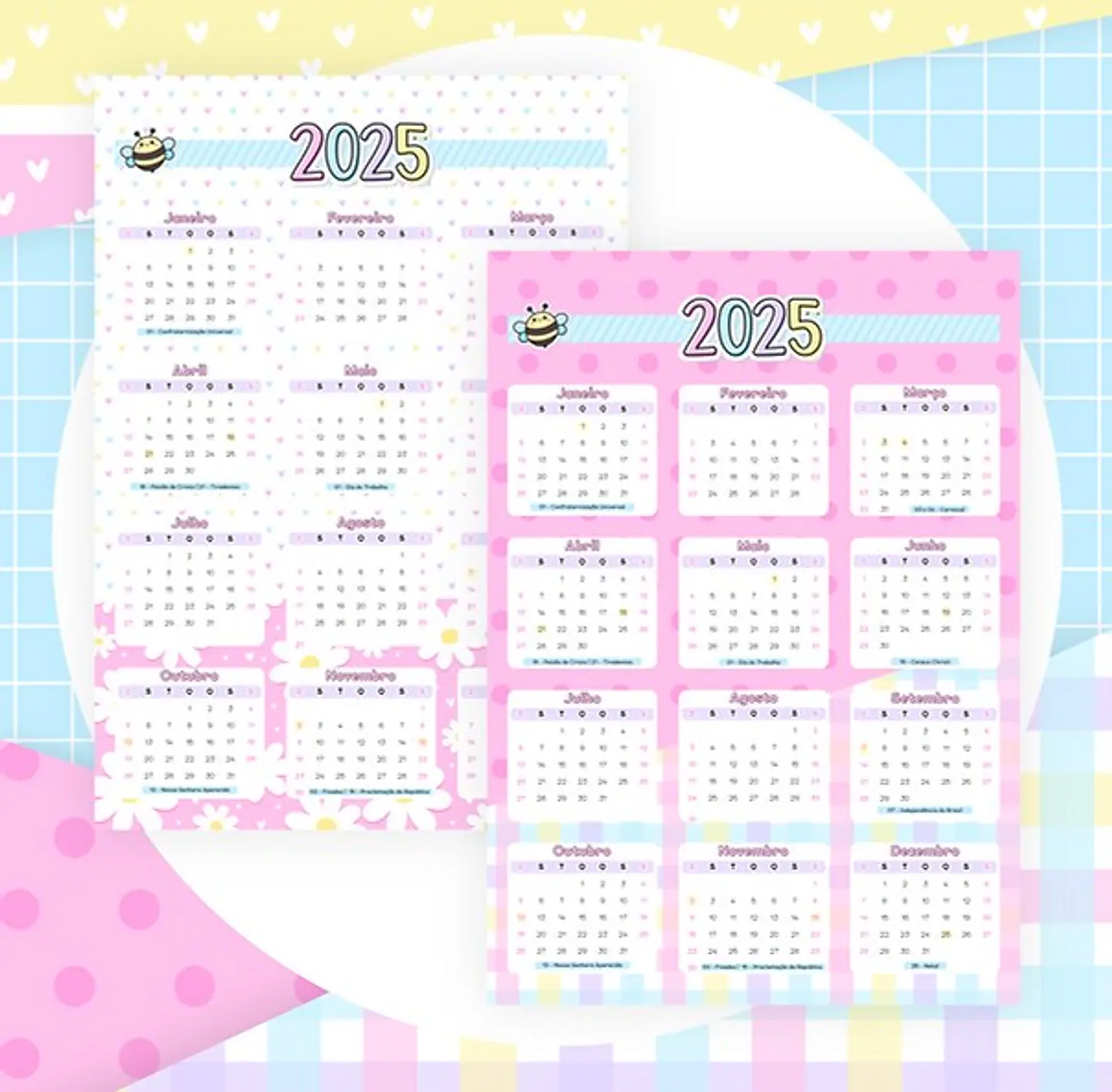 Kit Digital Versiculos Fofinhos Versão 5 em Png 2