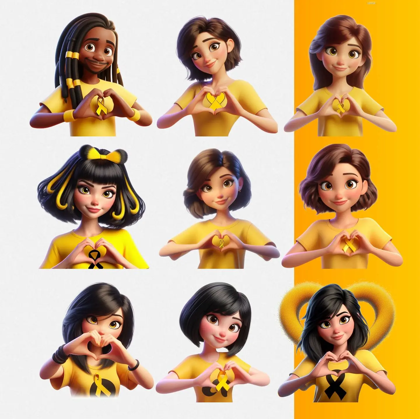 Kit Digital Super Combo Setembro amarelo em Png  8