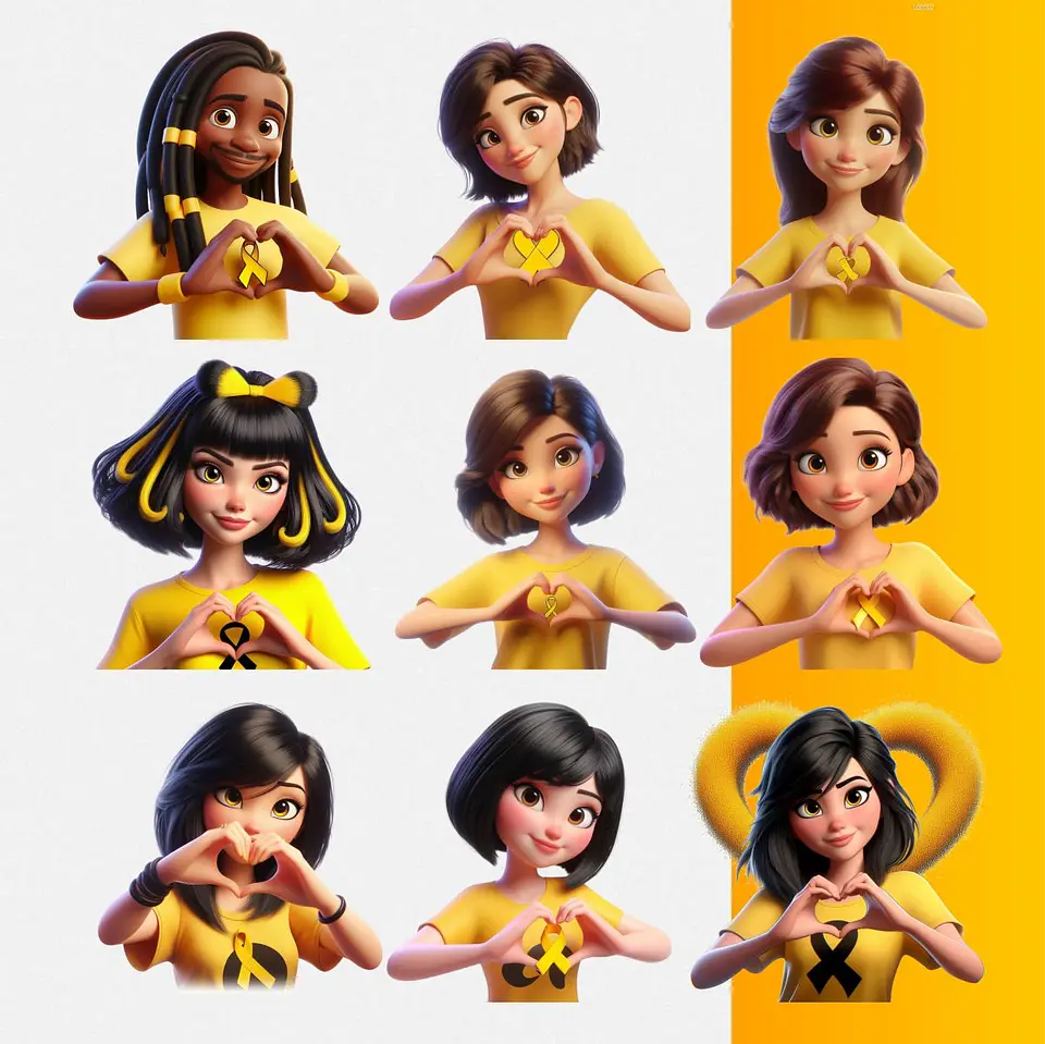 Kit Digital Super Combo Setembro amarelo em Png  8