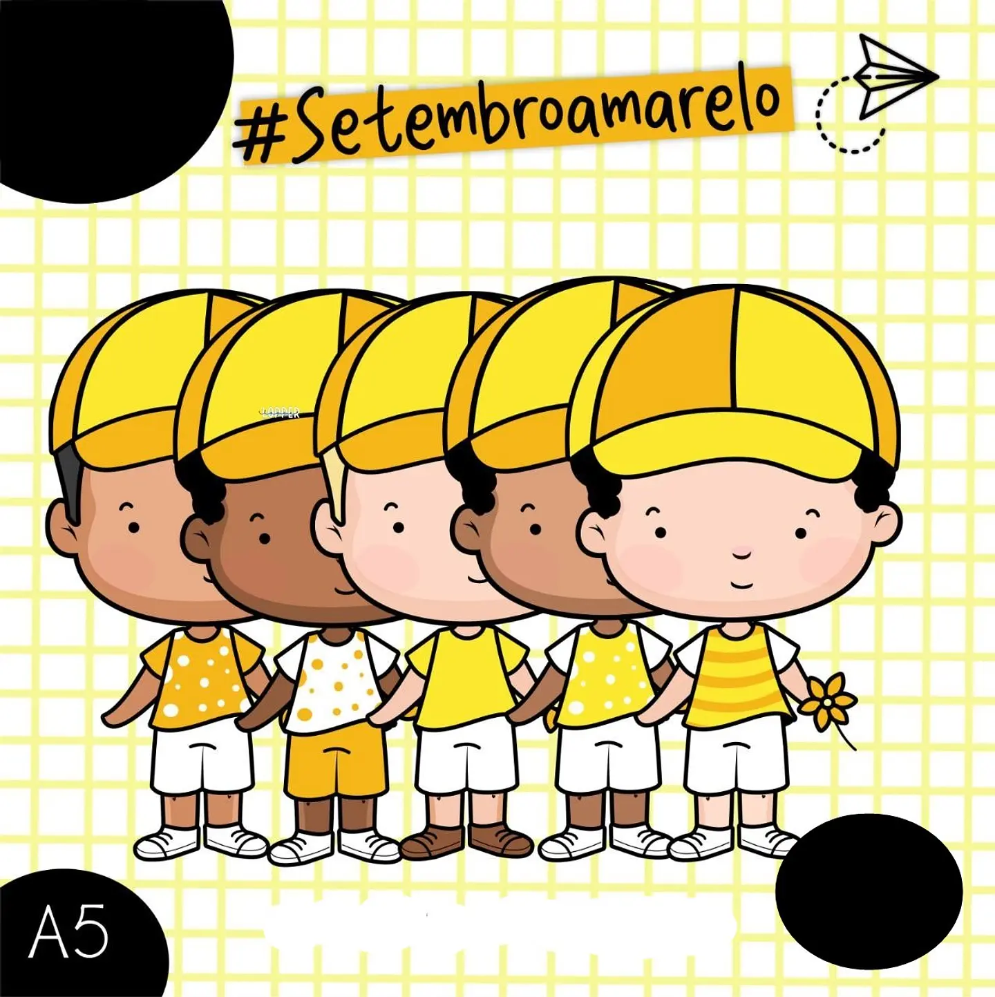 Kit Digital Super Combo Setembro amarelo em Png  14