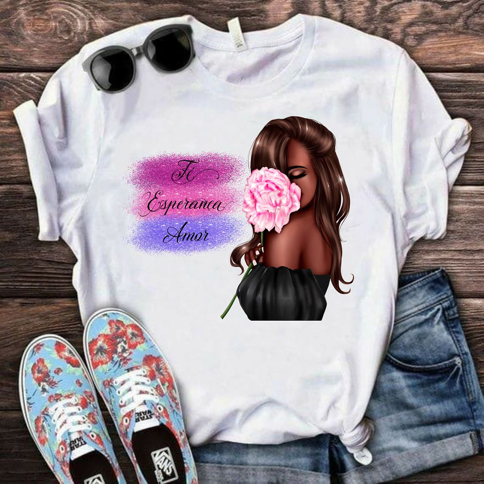 12 Artes para Camisa Mulheres Arquivo em Png 2