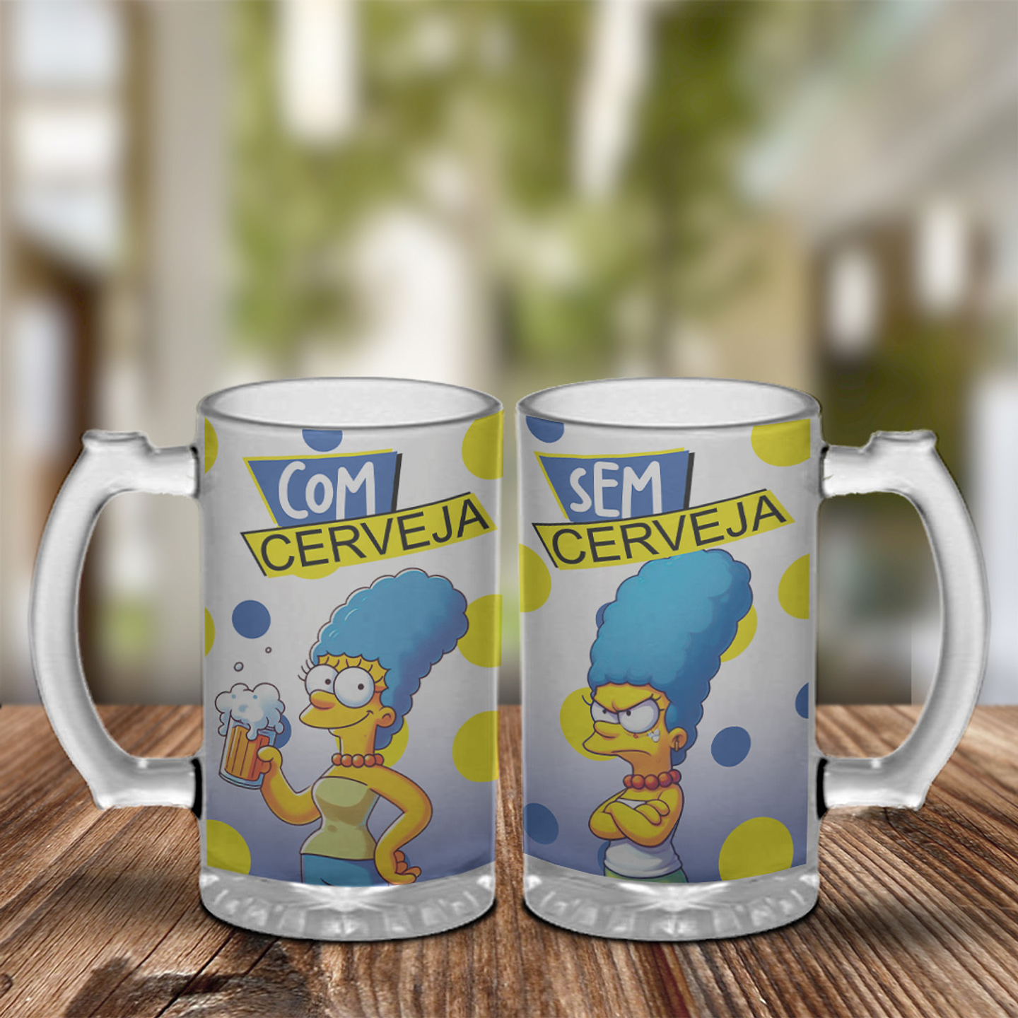 8 Artes para Copo Chopp Personagens Arquivo Editável  3