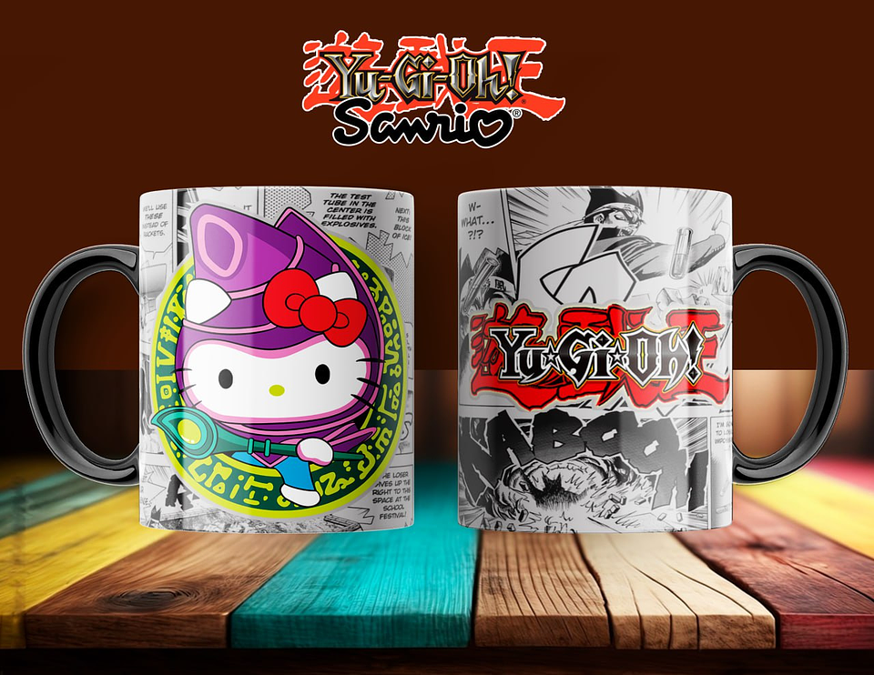 10 Artes para Canecas Hello Kitty Arquivo Editável 5