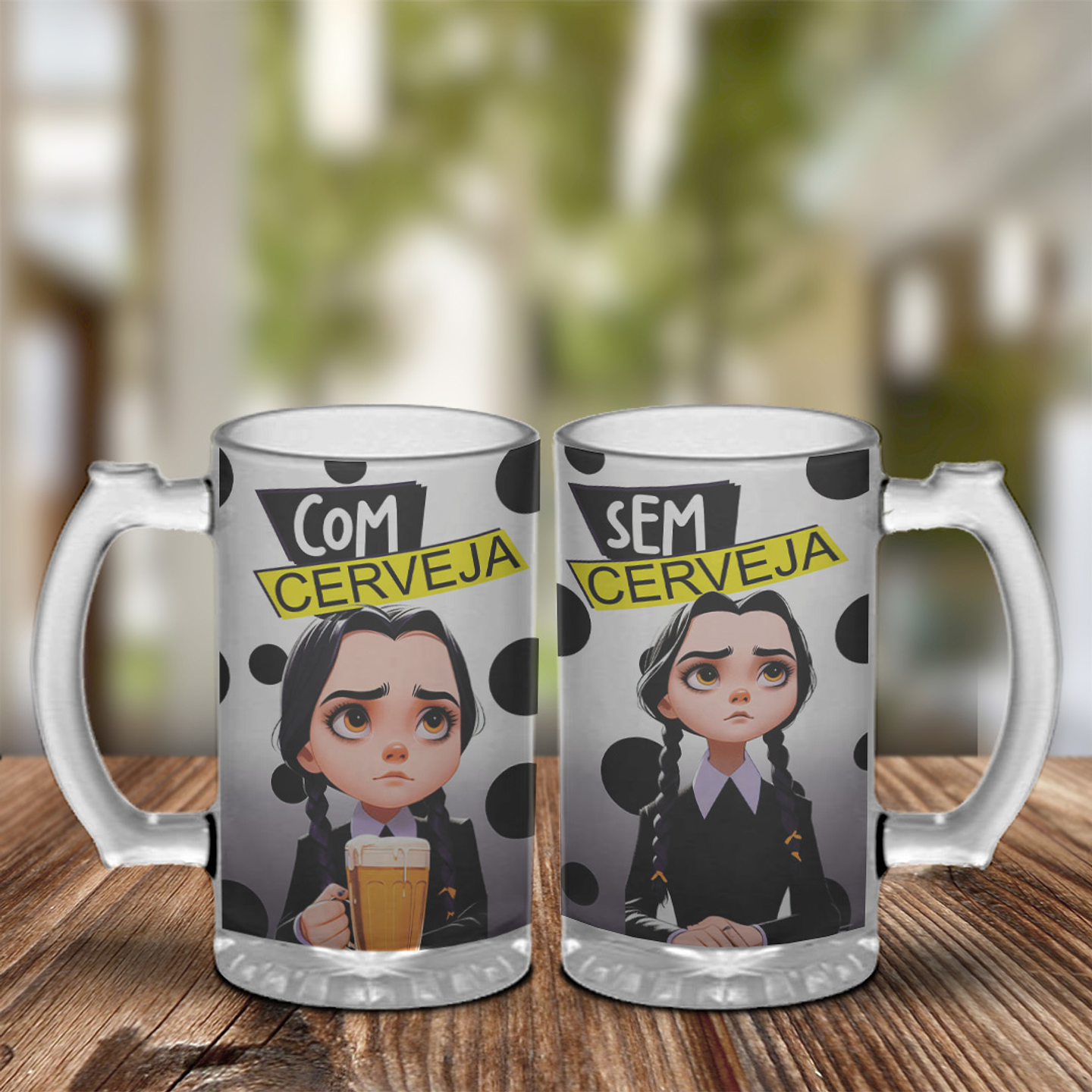 8 Artes para Copo Chopp Personagens Arquivo Editável  5