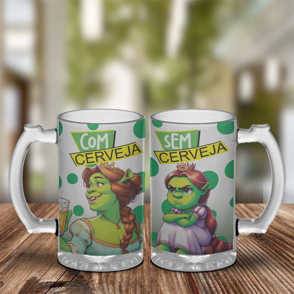 8 Artes para Copo Chopp Personagens Arquivo Editável  6