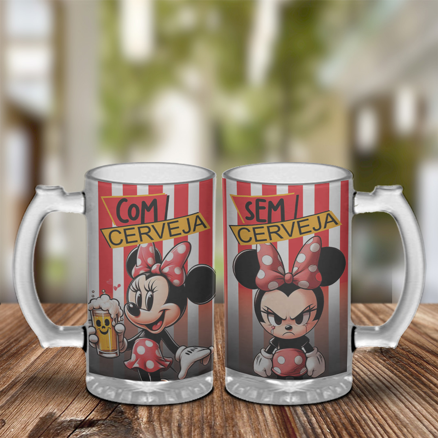 8 Artes para Copo Chopp Personagens Arquivo Editável  8