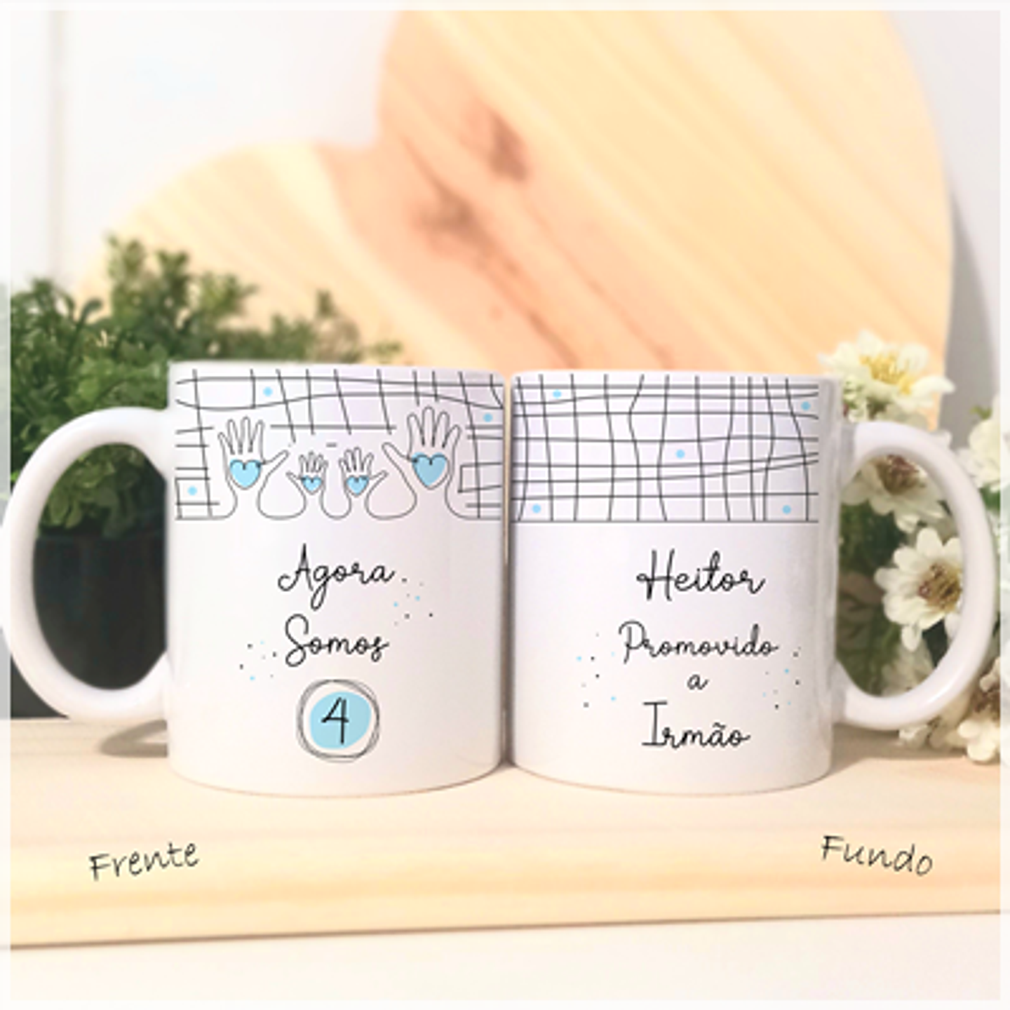 15 Artes para Canecas Gestação Revelação Gravidez em Linhas Arquivo Png 6