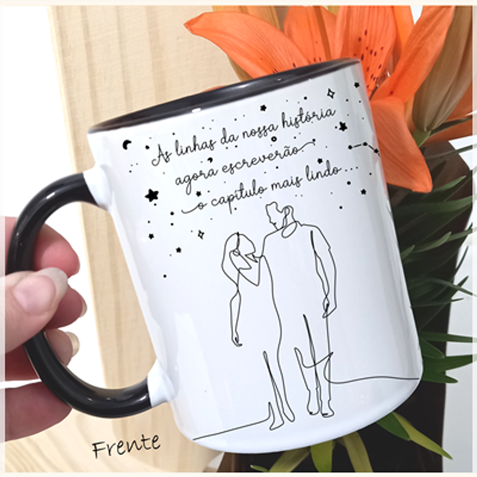 15 Artes para Canecas Gestação Revelação Gravidez em Linhas Arquivo Png 12