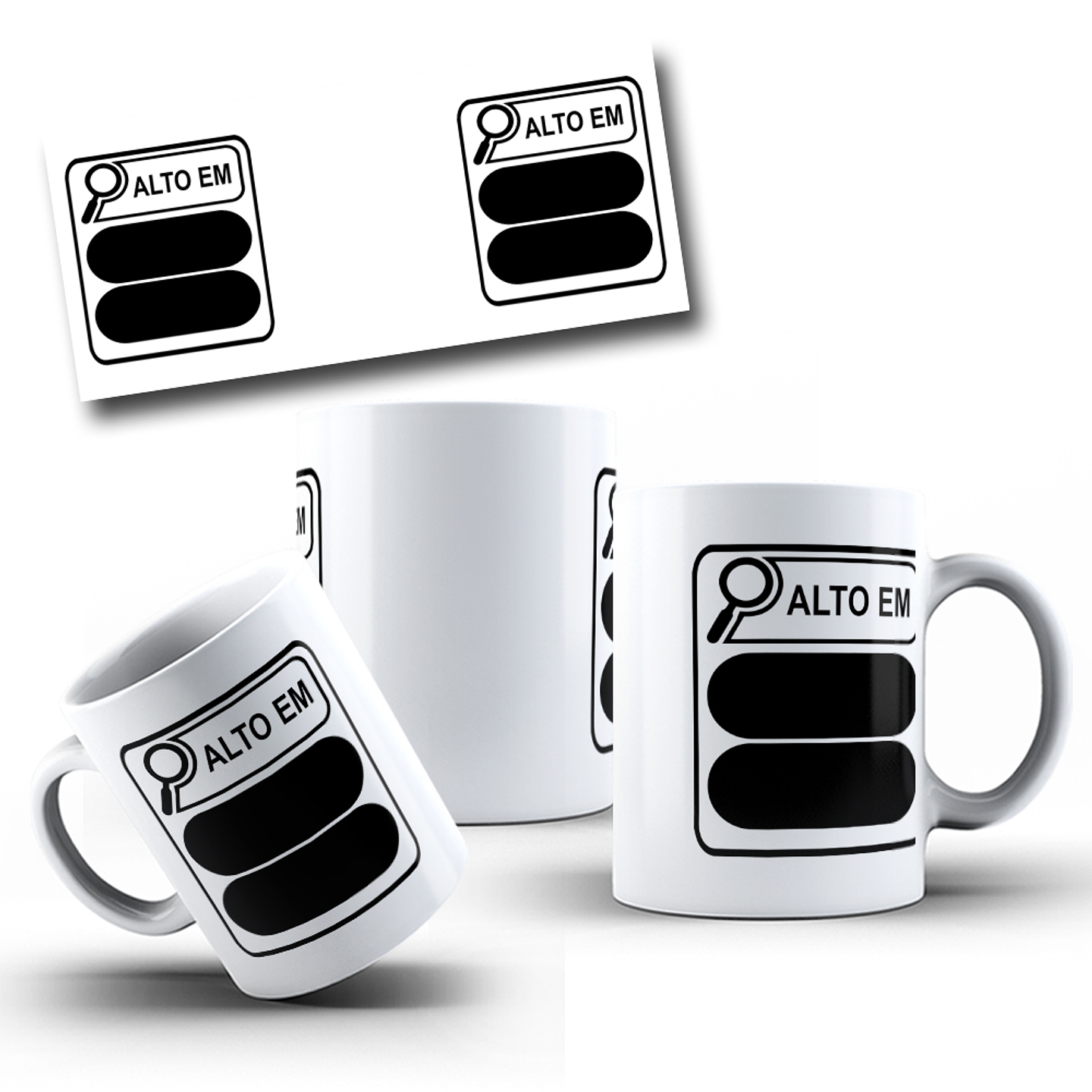 9 Artes para Caneca Alto Em  em Jpg  2