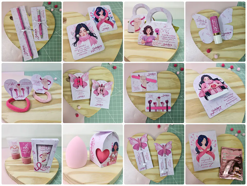 Arquivos de Corte Mimos Outubro Rosa em Pdf  6