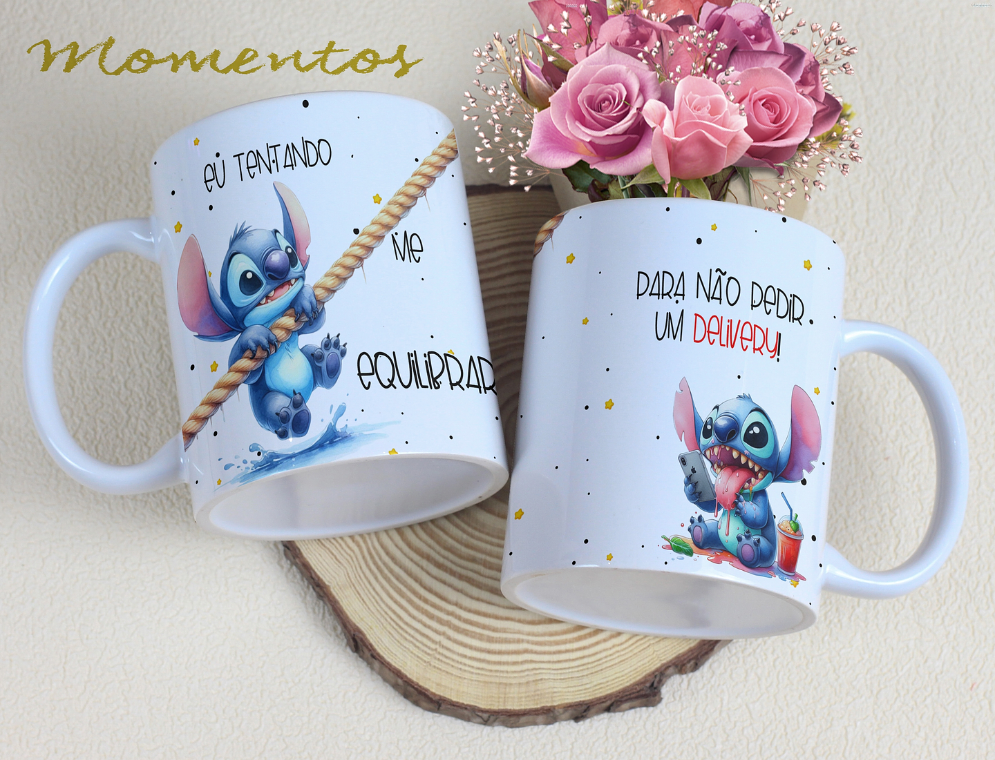 5 Artes para Caneca Personagens Momentos Arquivo Editável 2