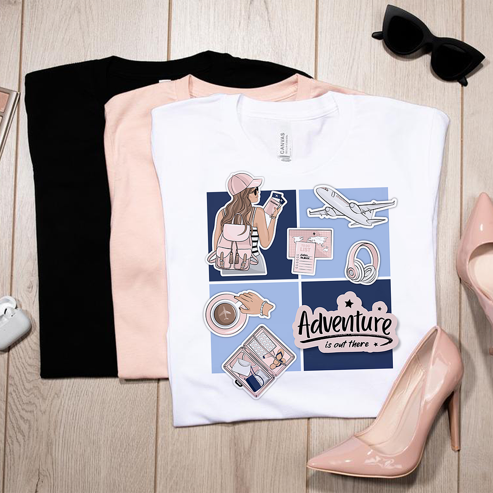 10 Artes para Camisa Mulheres Arquivo em Png 2