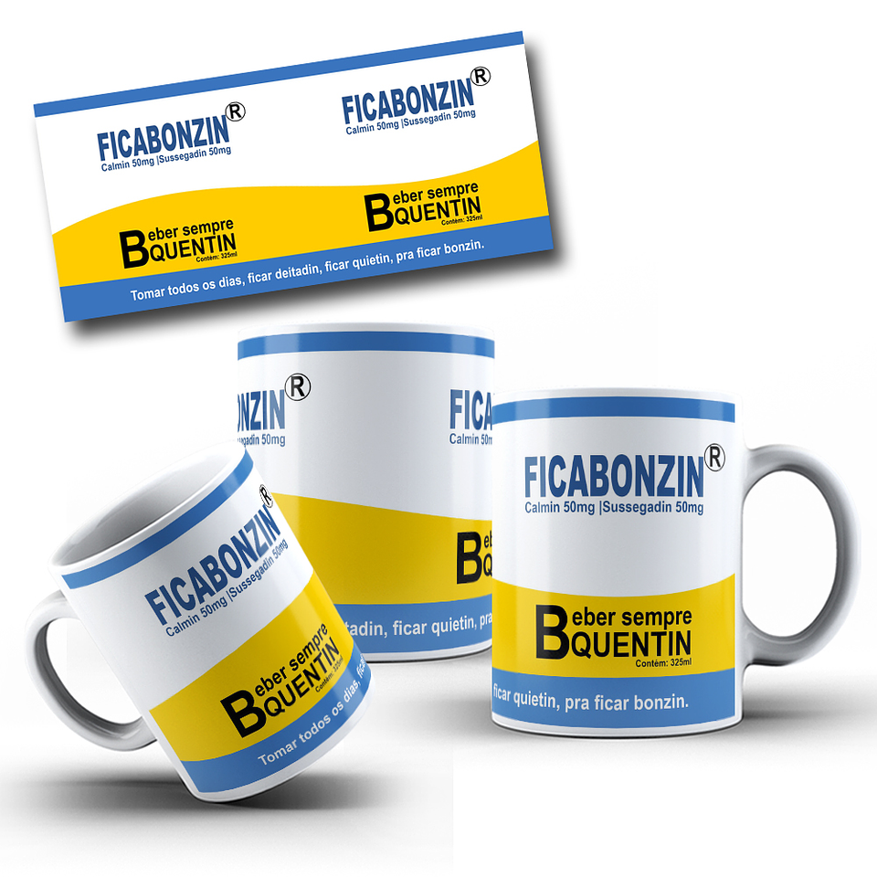 10 Artes para Caneca Remédios Bula Arquivo Editável 2