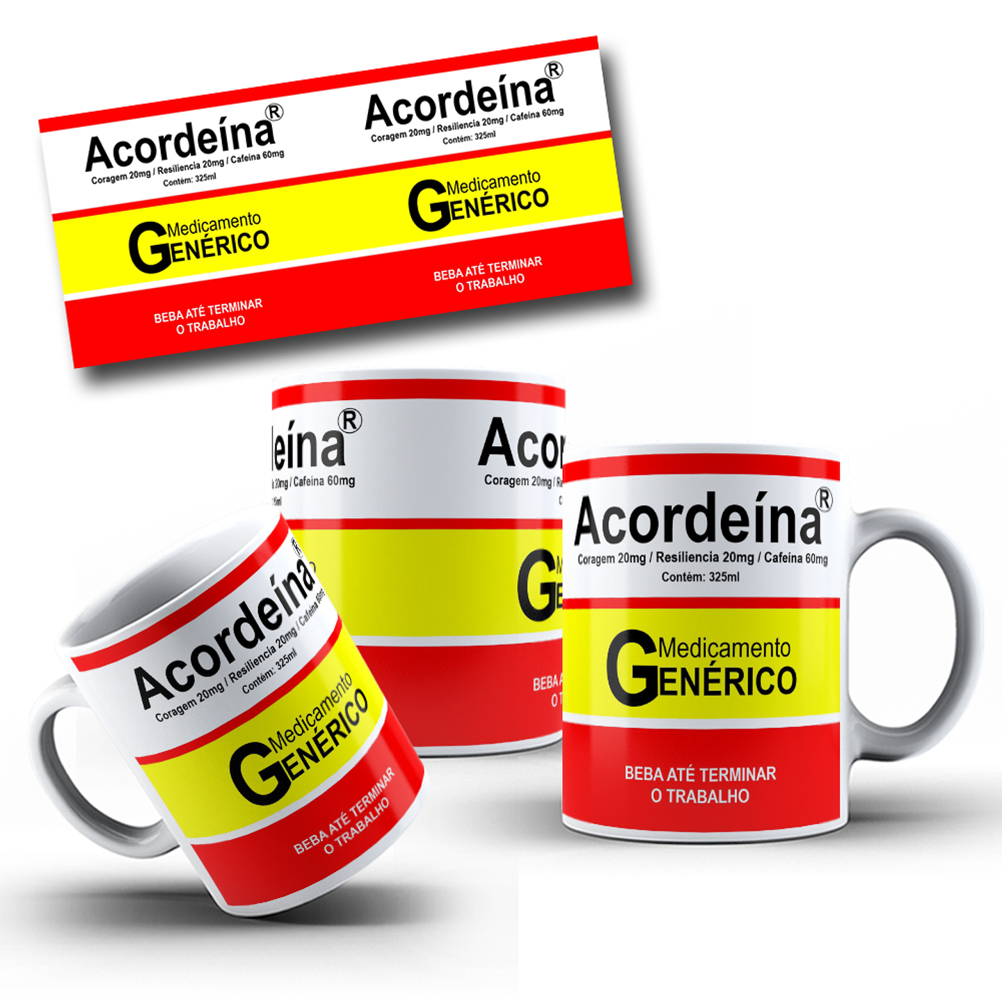 10 Artes para Caneca Remédios Bula Arquivo Editável 3