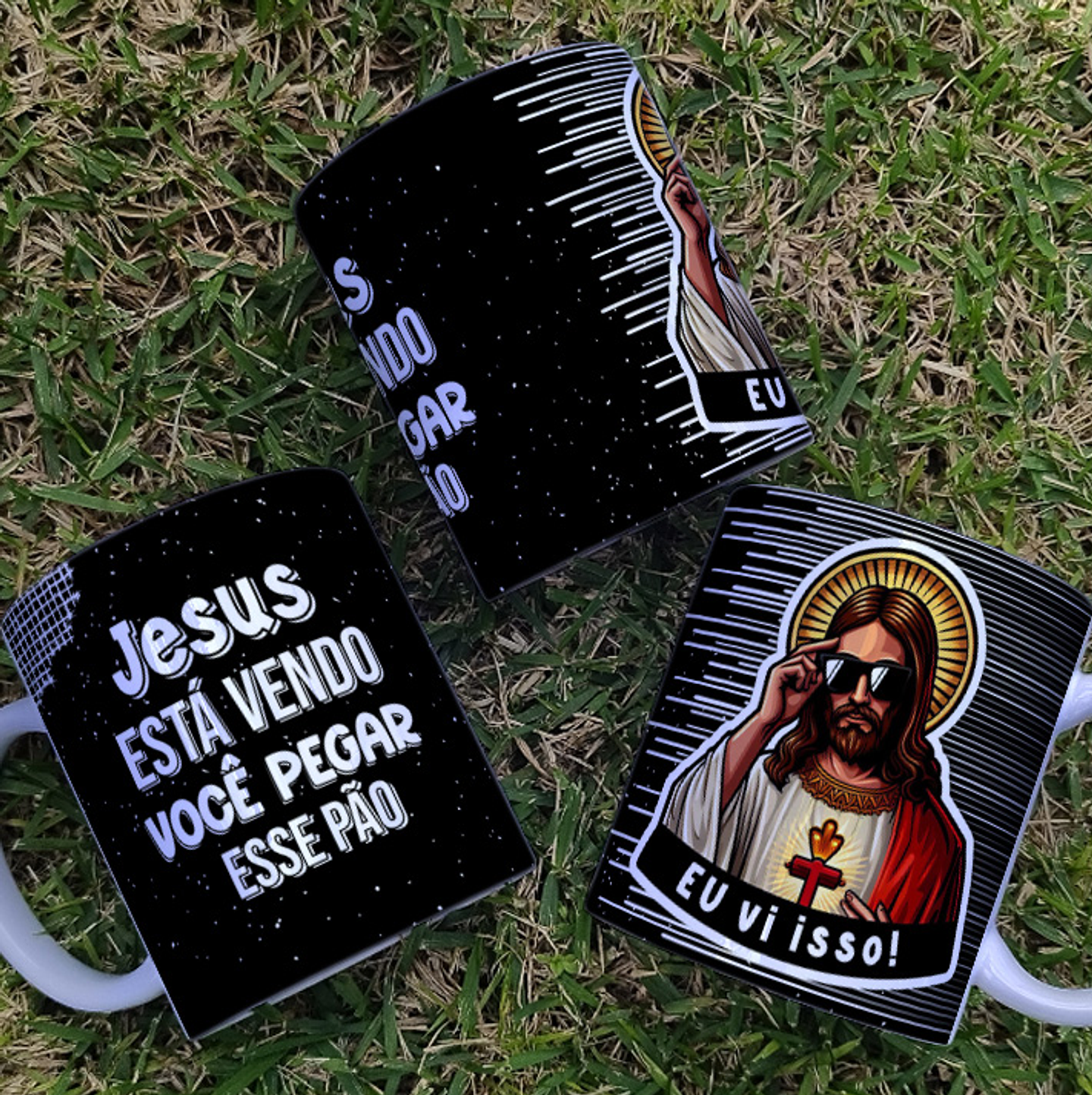 9 Artes para Caneca Jesus Sincero Arquivo Editável 6