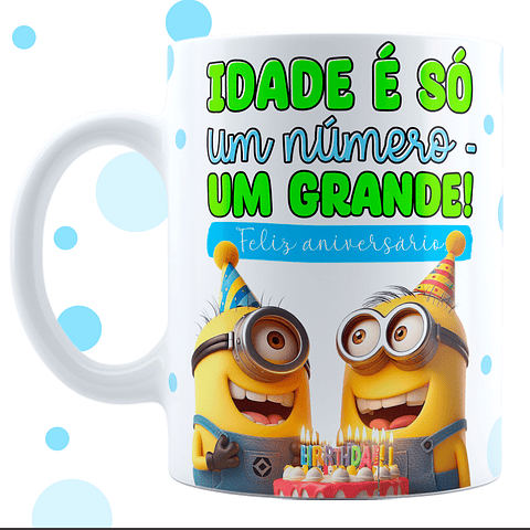 6 Artes para Caneca Amigos Minions Arquivo em Jpg