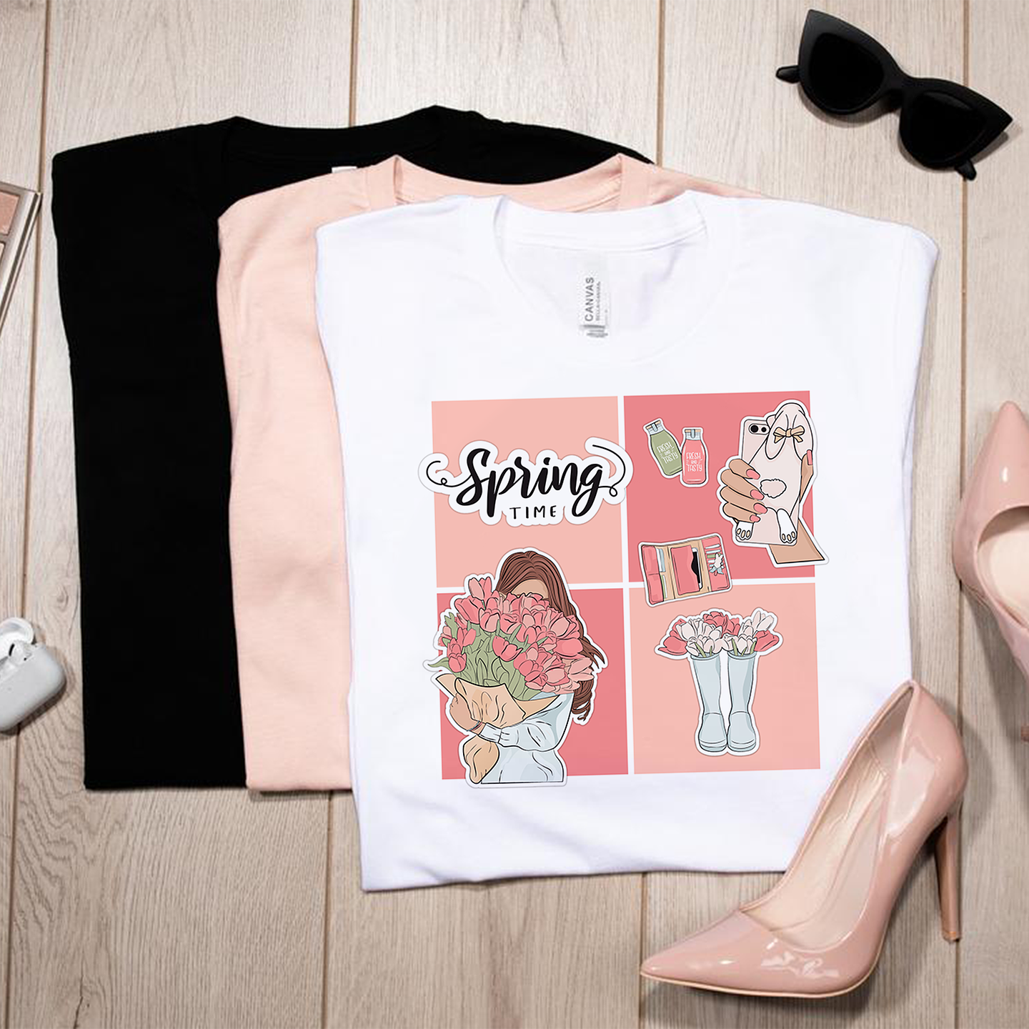 10 Artes para Camisa Mulheres Arquivo em Png 7