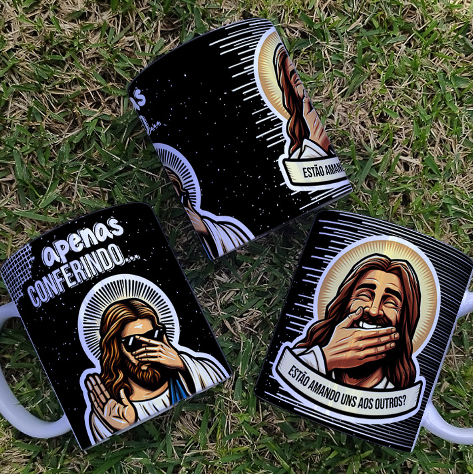 9 Artes para Caneca Jesus Sincero Arquivo Editável 8