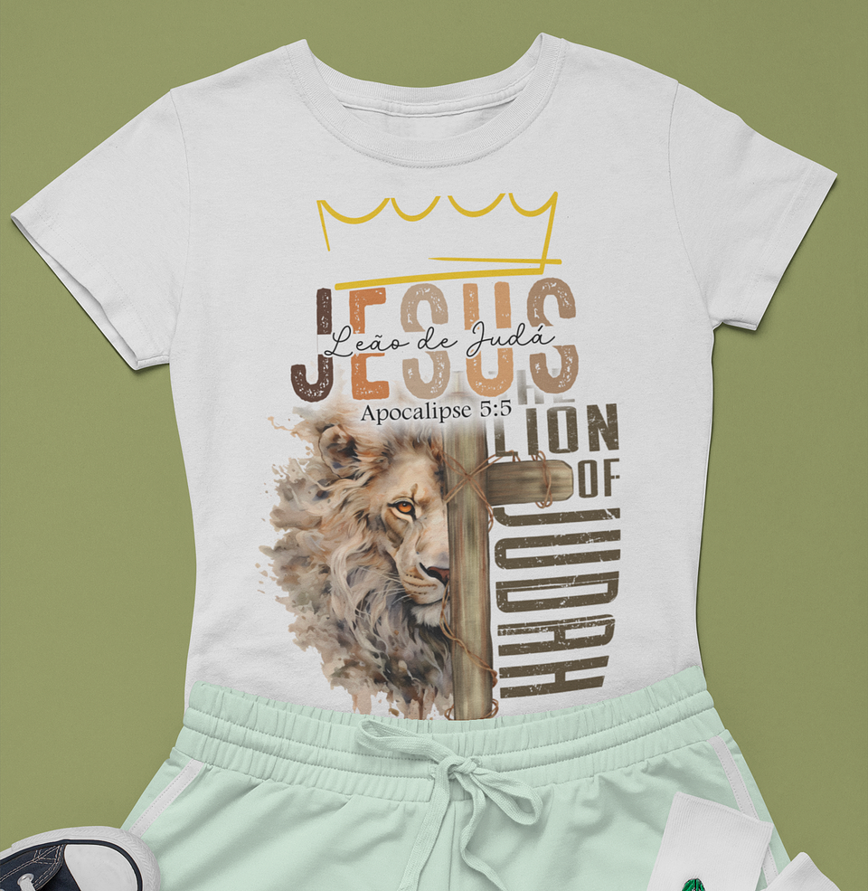 12 Artes para Camisa Leão de Judá Jesus Arquivo Editável  2