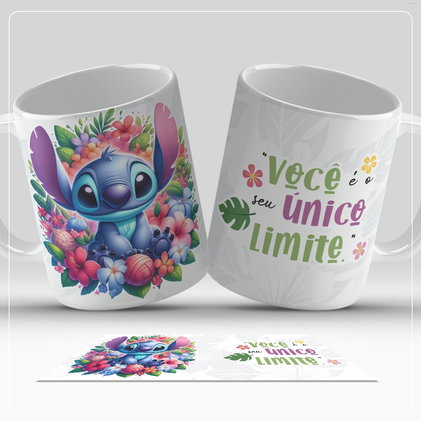12 Artes para Caneca Stitch e Unicornio Arquivo em Jpg 5