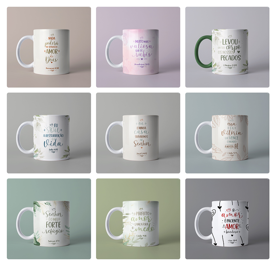 27 Artes para Caneca Versiculos Biblicos Jesus Frases Arquivo em Jpg 2