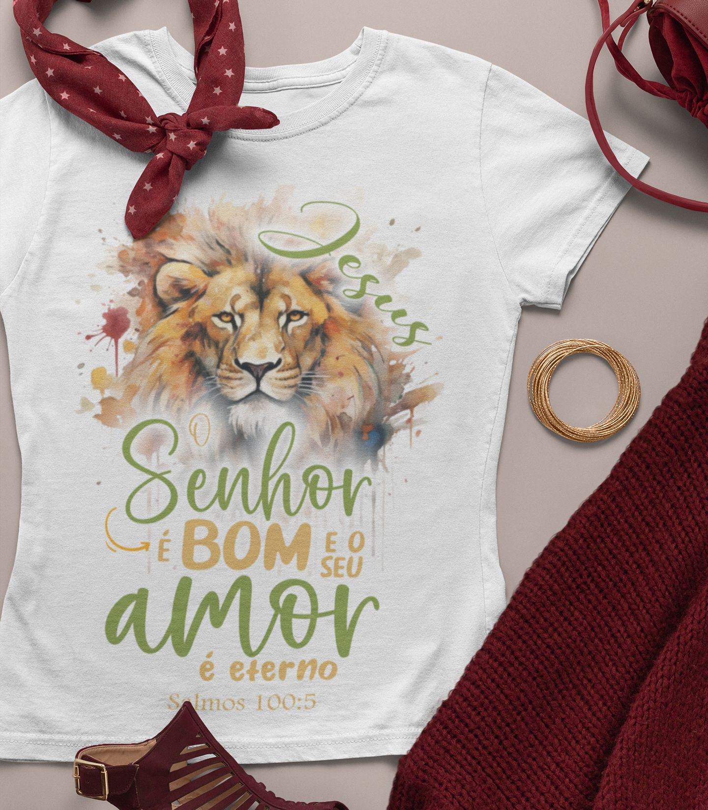 12 Artes para Camisa Leão de Judá Jesus Arquivo Editável  3
