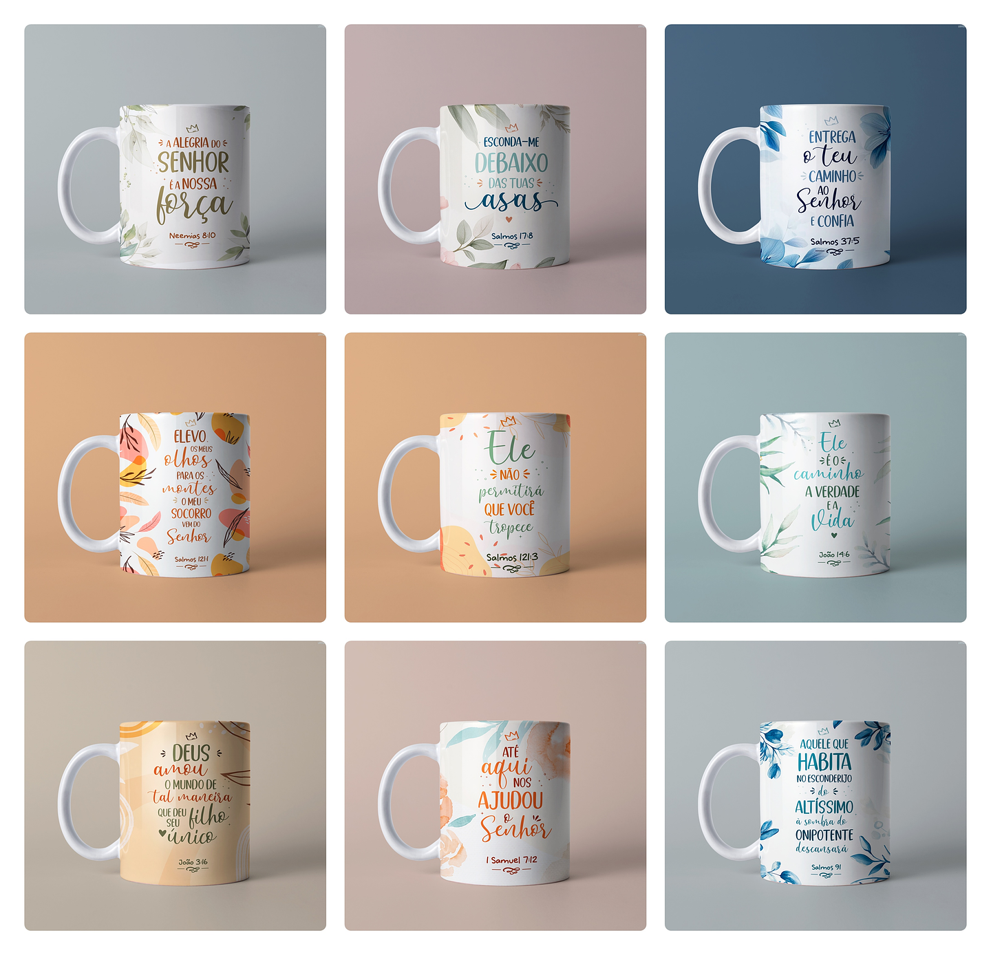 27 Artes para Caneca Versiculos Biblicos Jesus Frases Arquivo em Jpg 3