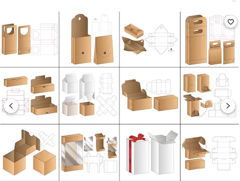 Arquivos Caixinhas em Geral Formatos Diversos