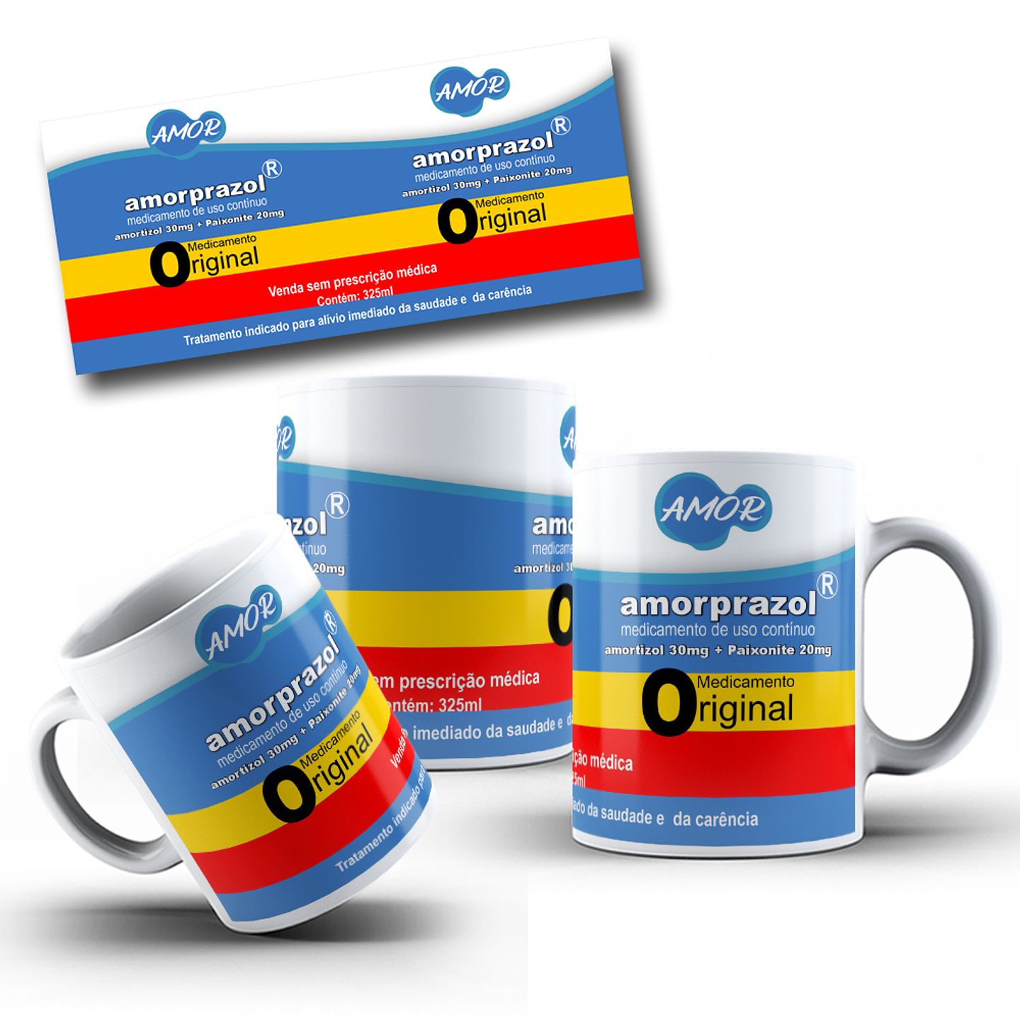 10 Artes para Caneca Remédios Bula Arquivo Editável 10