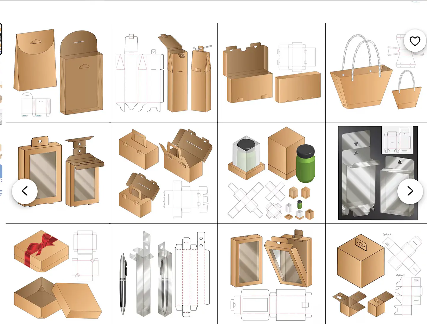 Arquivos Caixinhas em Geral Formatos Diversos 2