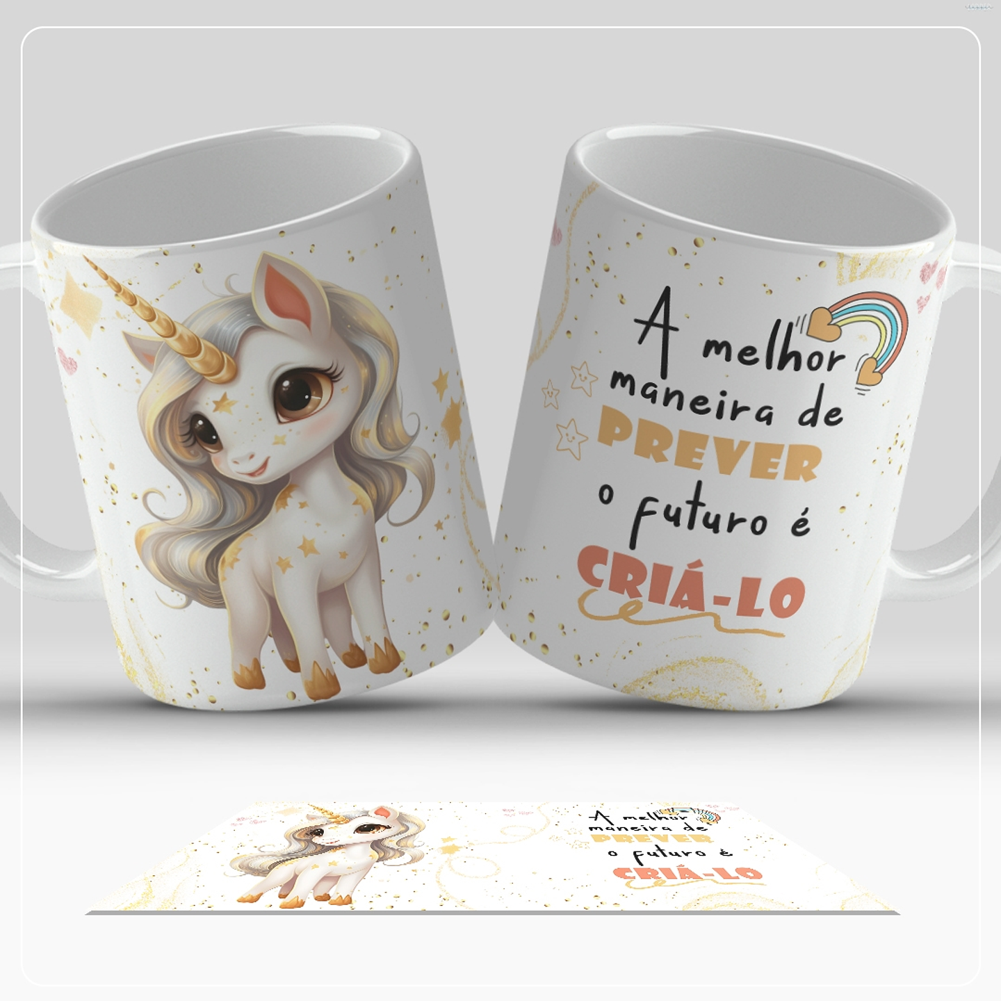 12 Artes para Caneca Stitch e Unicornio Arquivo em Jpg 11