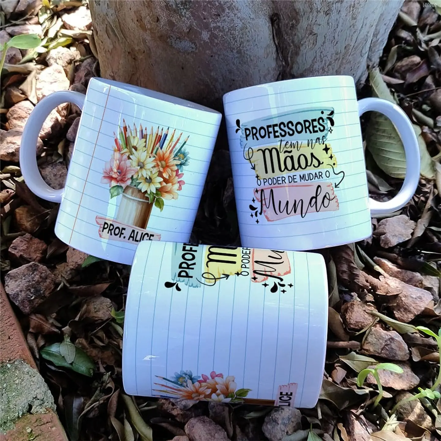 21 Artes para Caneca Capa para Agenda e Camisa Dia dos Professores Arquivo Editável 4
