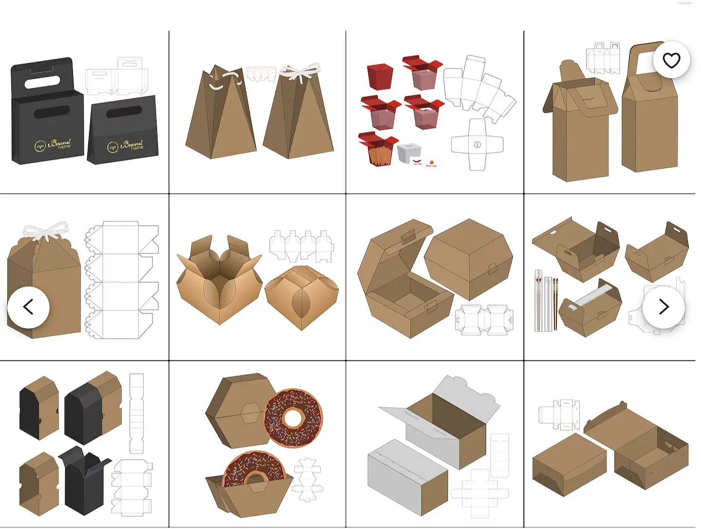 Arquivos Caixinhas em Geral Formatos Diversos 3