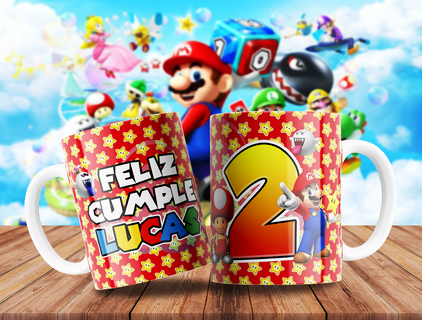 51 Artes para Caneca Super Mario Arquivo em Jpg 7