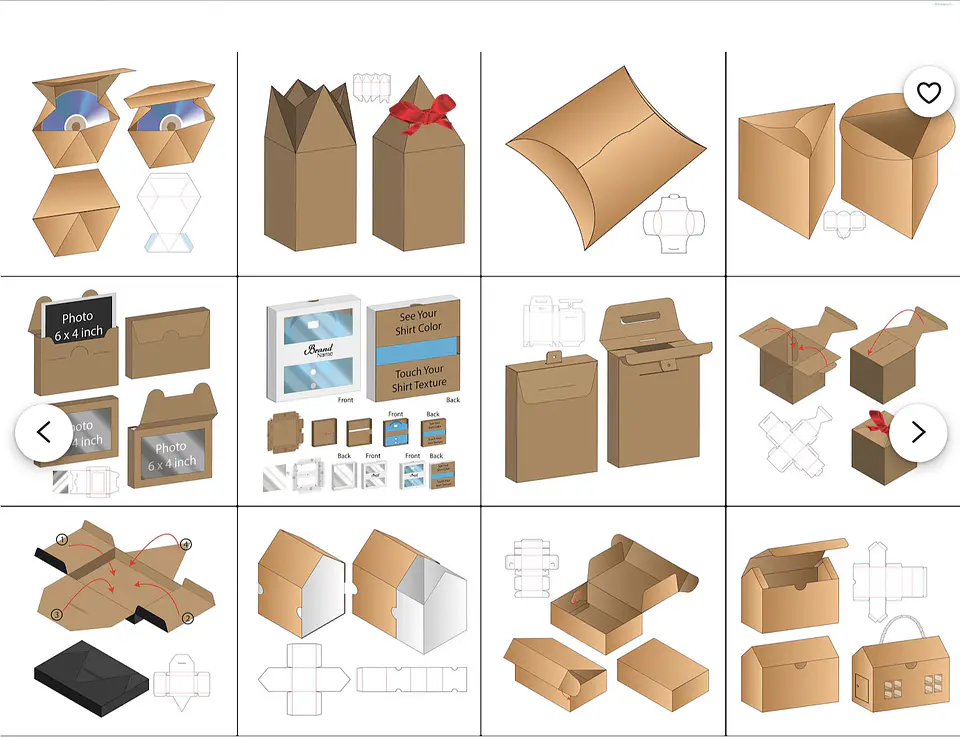 Arquivos Caixinhas em Geral Formatos Diversos 5