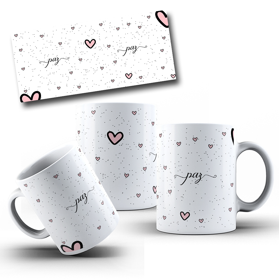 12 Artes para Caneca Palavras Arquivo Editável  11