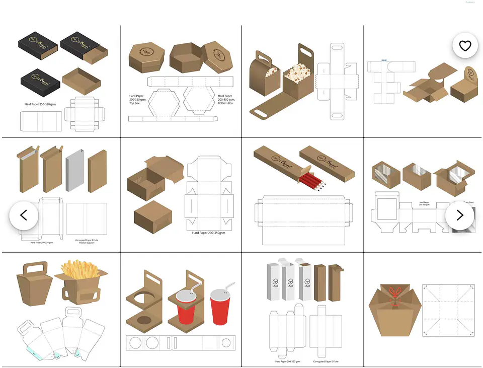 Arquivos Caixinhas em Geral Formatos Diversos 6