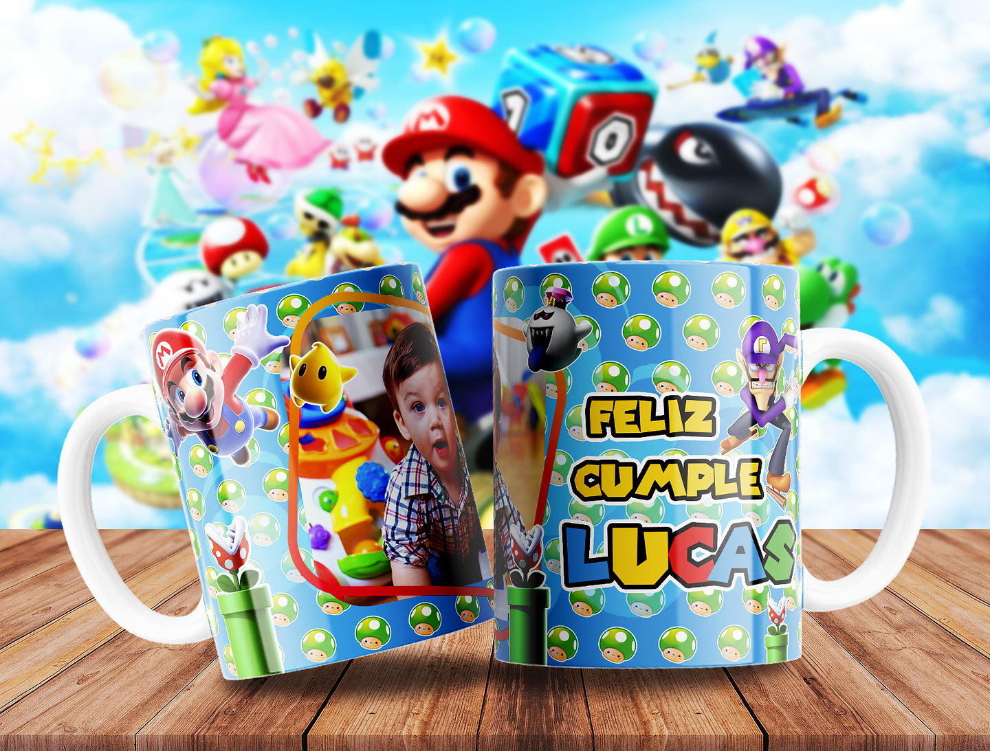 51 Artes para Caneca Super Mario Arquivo em Jpg 10