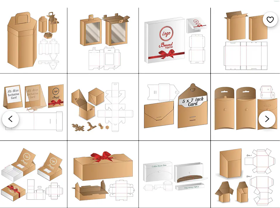 Arquivos Caixinhas em Geral Formatos Diversos 7
