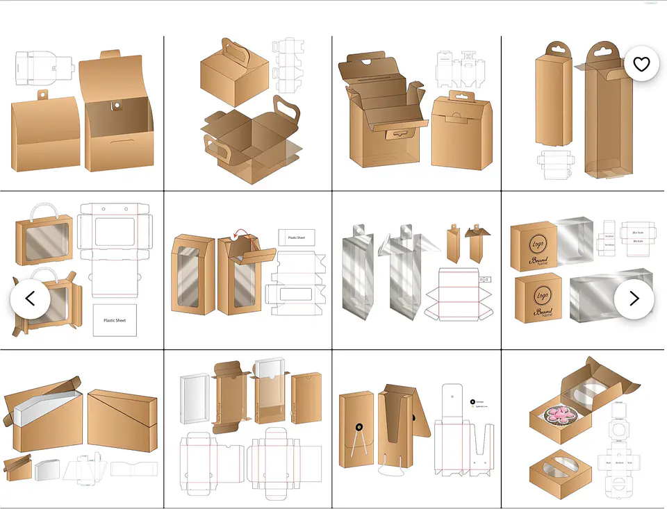 Arquivos Caixinhas em Geral Formatos Diversos 8