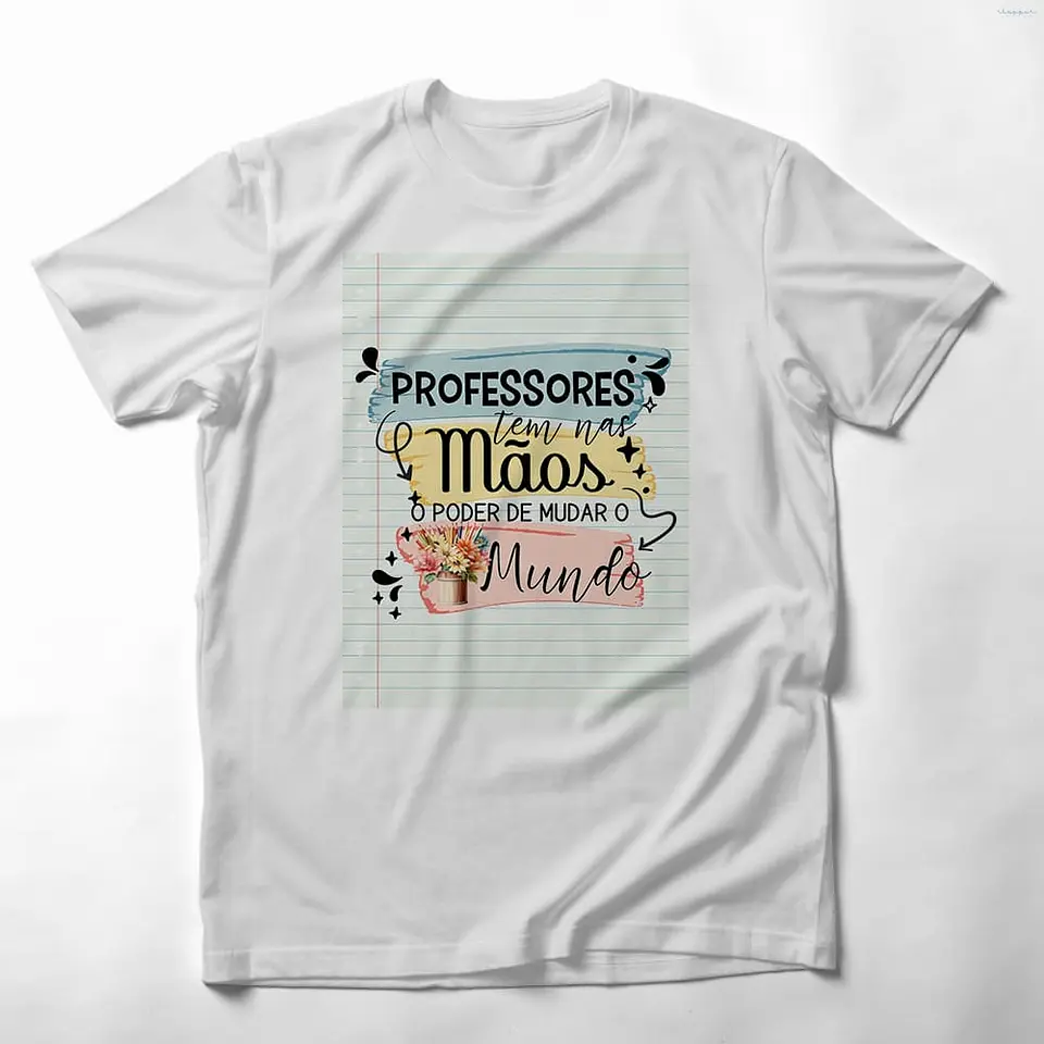 21 Artes para Caneca Capa para Agenda e Camisa Dia dos Professores Arquivo Editável 12